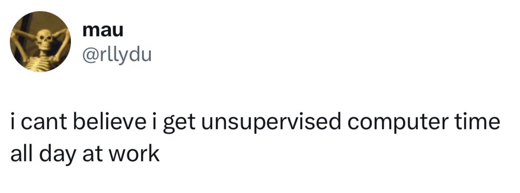 The joys of adulthood